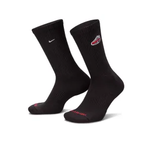 Nike Everyday Plus Cushioned Crew Socks 1 Pair (Black/White)