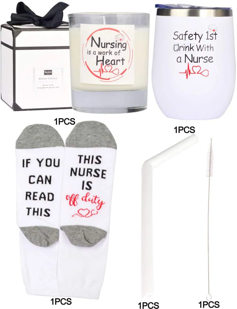 Nurse Gifts For Women, Nursing Gifts, Nurse Gifts, Safety First Drink With A Nurse, Gifts