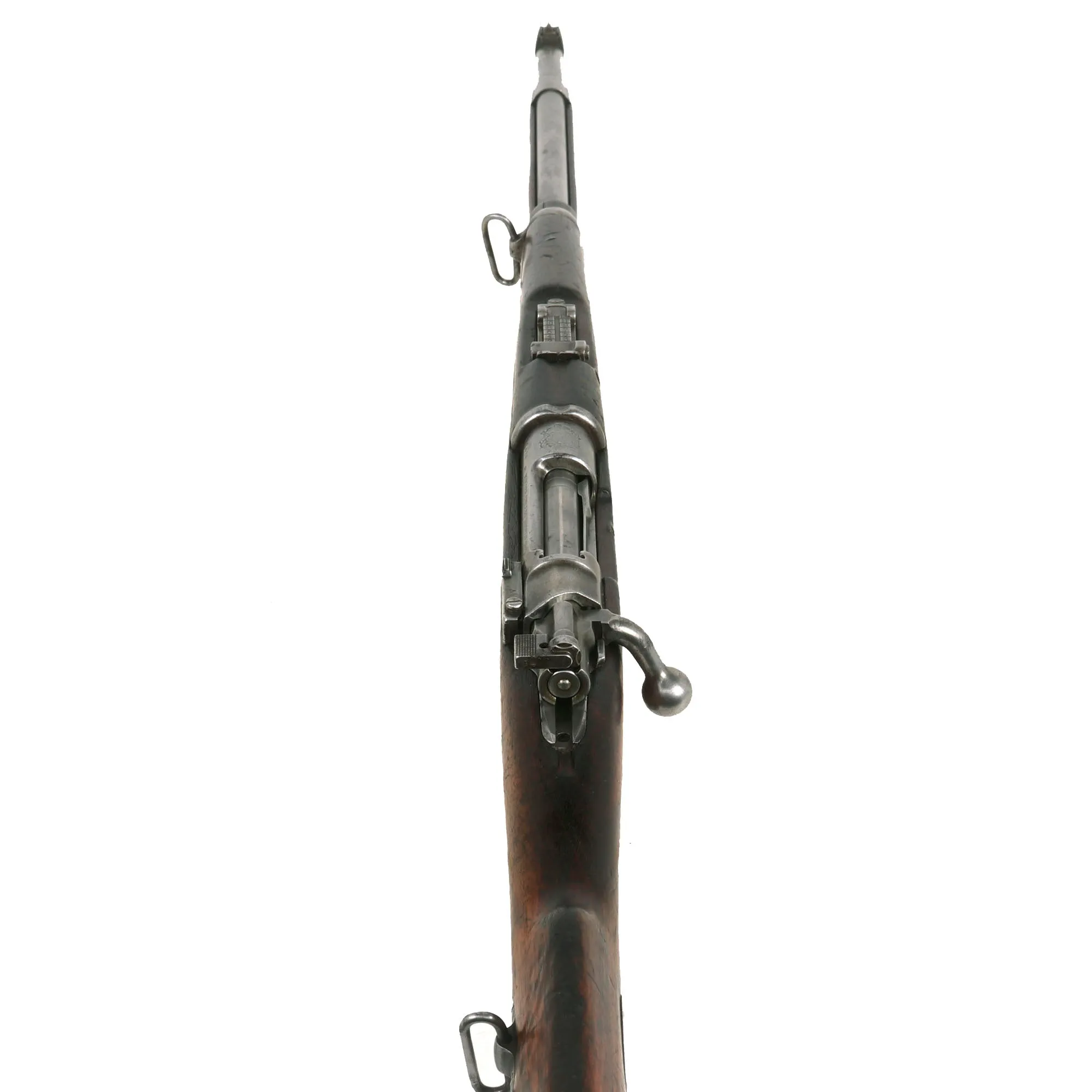 Original German Made Model 1895 Chilean Contract Mauser Artillery Short Rifle by Ludwig Loewe Berlin - serial B 1484