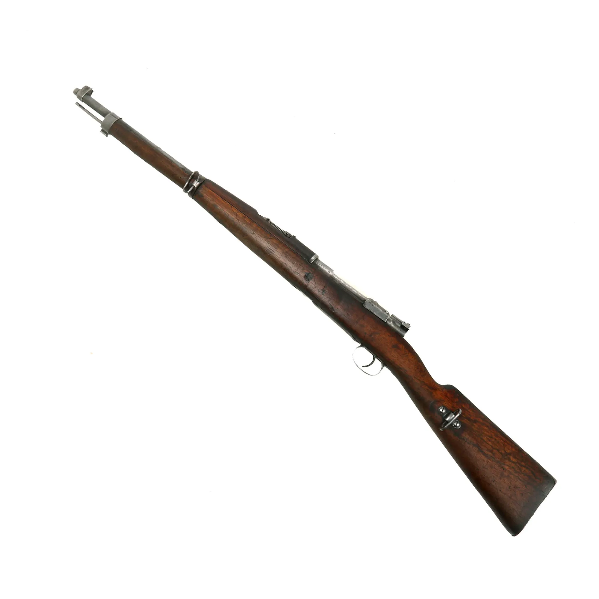 Original German Made Model 1895 Chilean Contract Mauser Artillery Short Rifle by Ludwig Loewe Berlin - serial B 1484