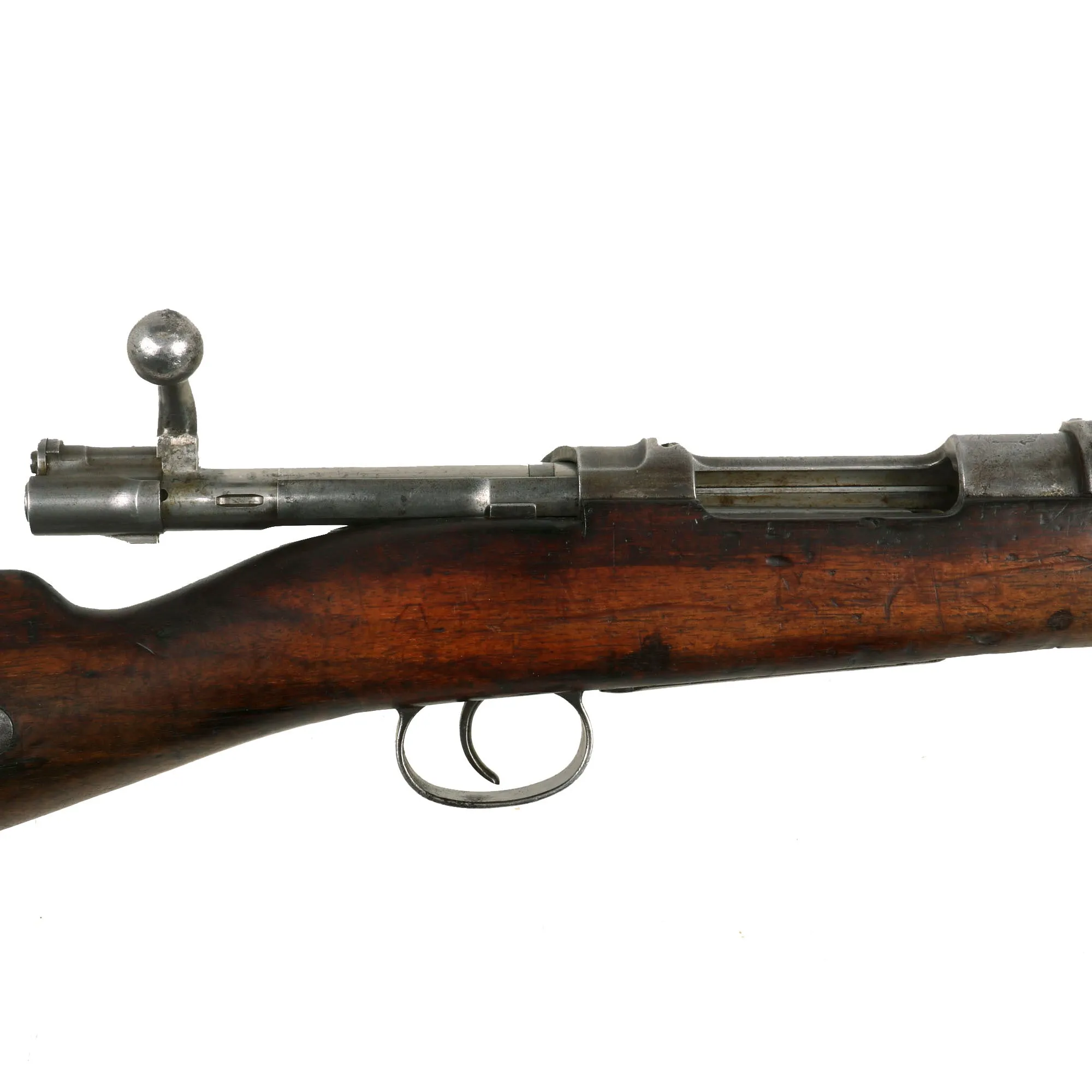 Original German Made Model 1895 Chilean Contract Mauser Artillery Short Rifle by Ludwig Loewe Berlin - serial B 1484