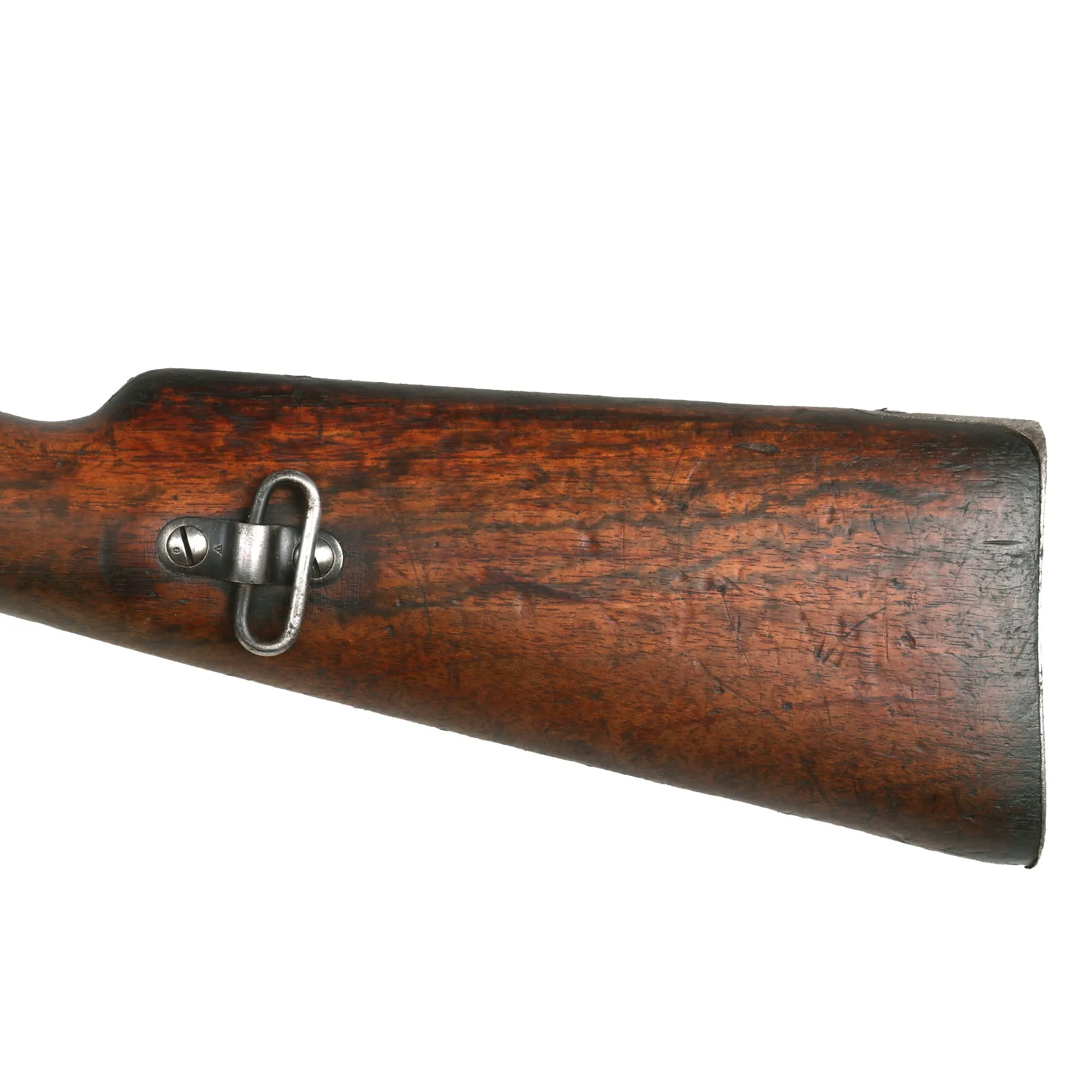 Original German Made Model 1895 Chilean Contract Mauser Artillery Short Rifle by Ludwig Loewe Berlin - serial B 1484