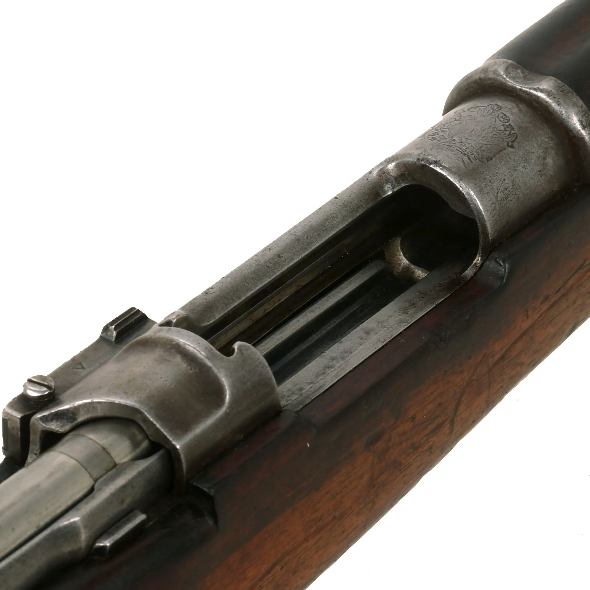 Original German Made Model 1895 Chilean Contract Mauser Artillery Short Rifle by Ludwig Loewe Berlin - serial B 1484