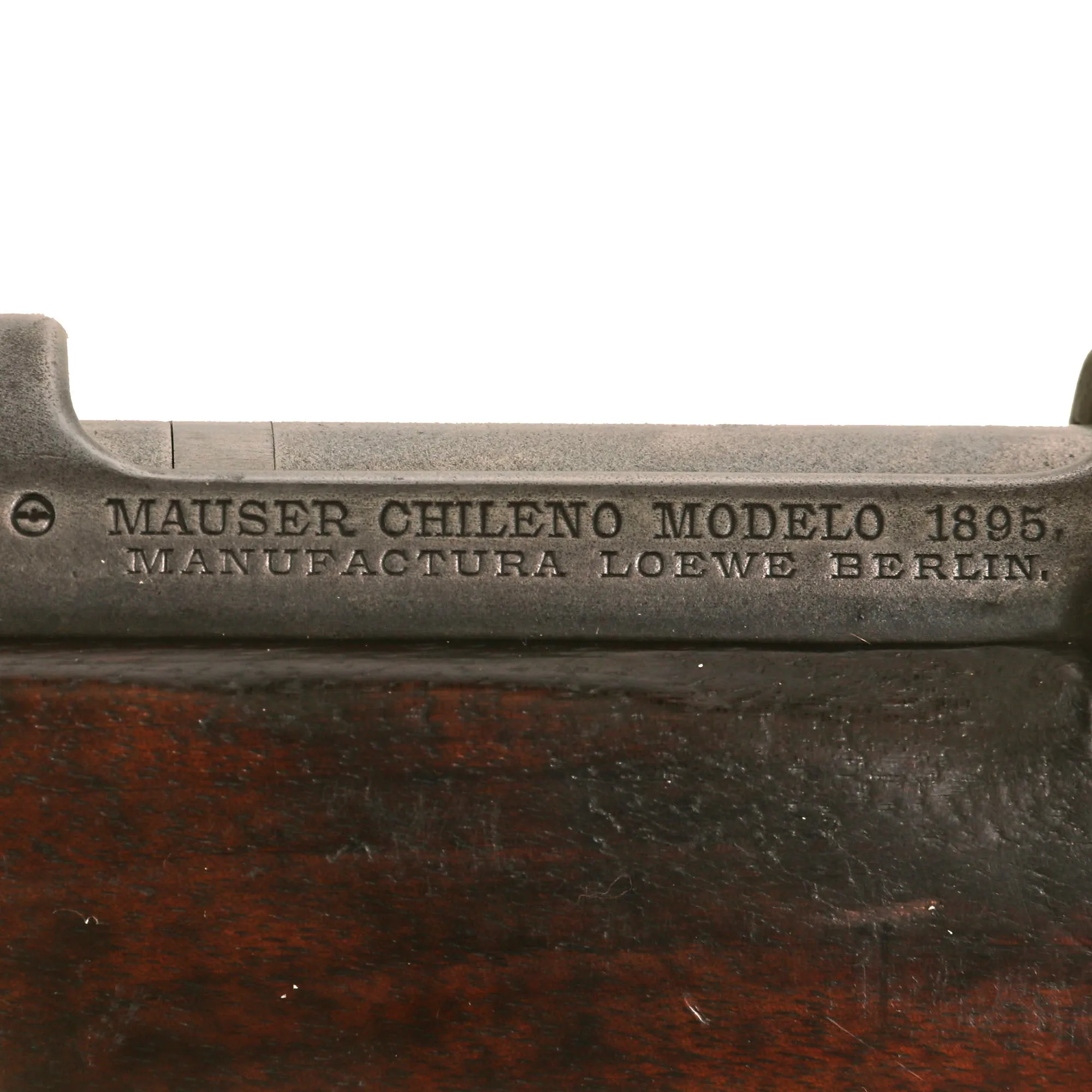 Original German Made Model 1895 Chilean Contract Mauser Carbine by Ludwig Loewe - Serial A 8213