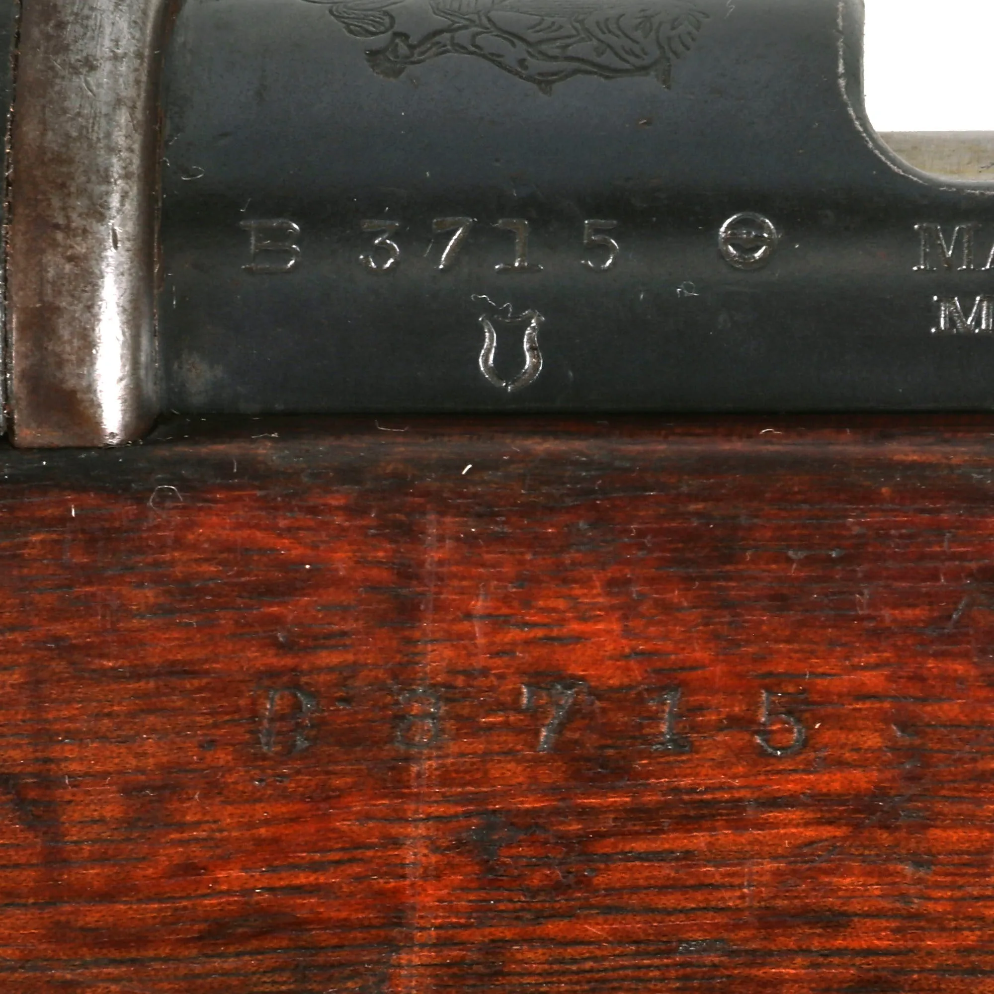 Original German Model 1895 Chilean Contract Mauser Rifle by Ludwig Loewe Berlin - Serial B 3715