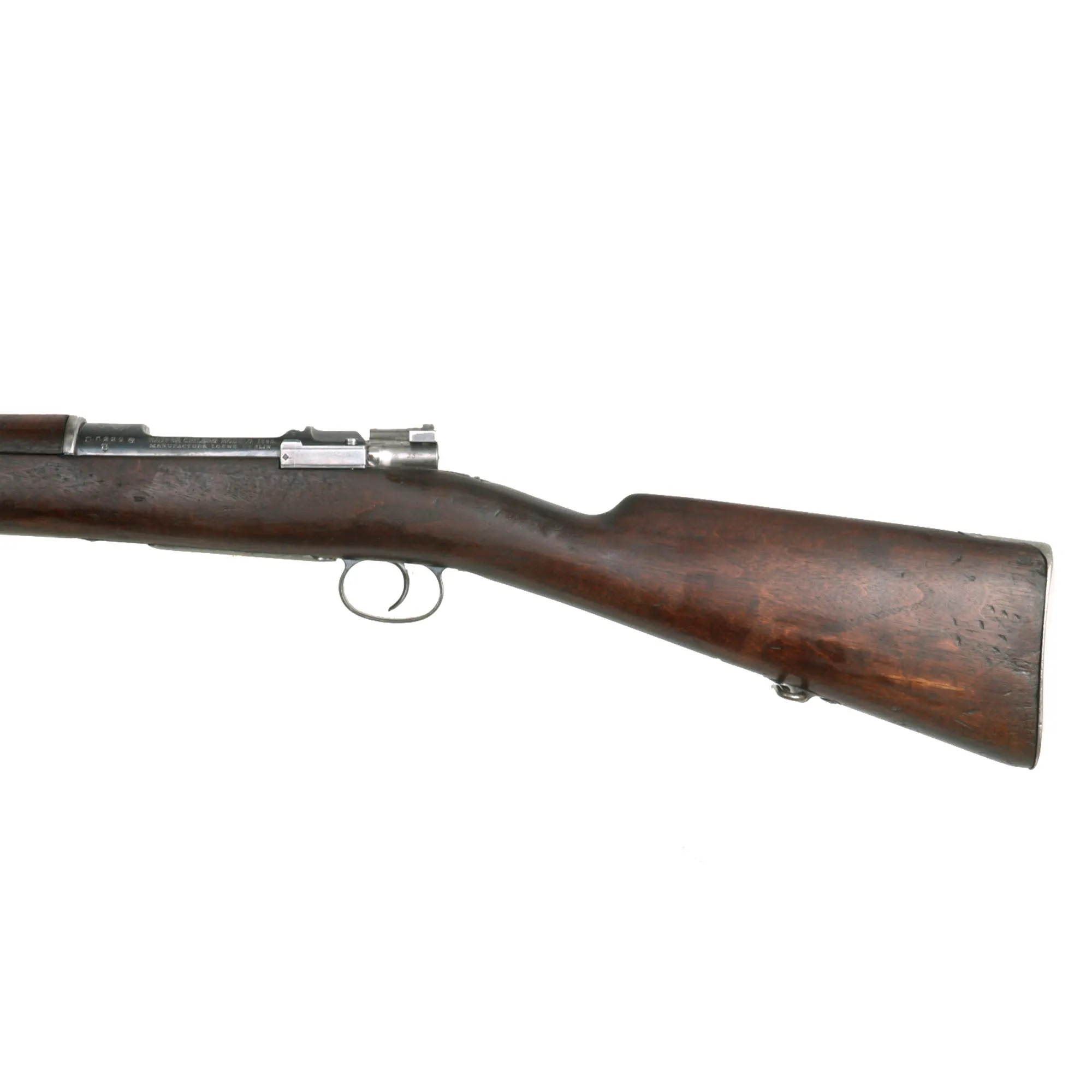 Original German Model 1895 Chilean Contract Mauser Rifle by Ludwig Loewe Berlin - Serial B 8229