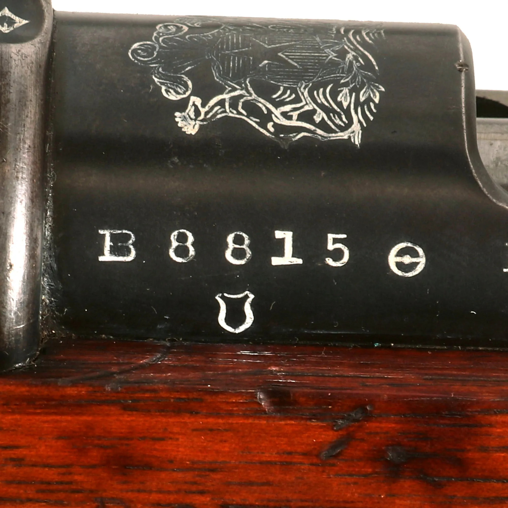 Original German Model 1895 Chilean Contract Mauser Rifle by Ludwig Loewe Berlin - Serial B 8815