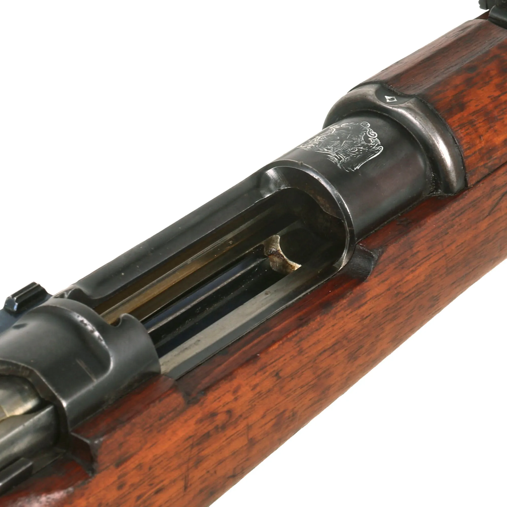 Original German Model 1895 Chilean Contract Mauser Rifle by Ludwig Loewe Berlin - Serial B 8815