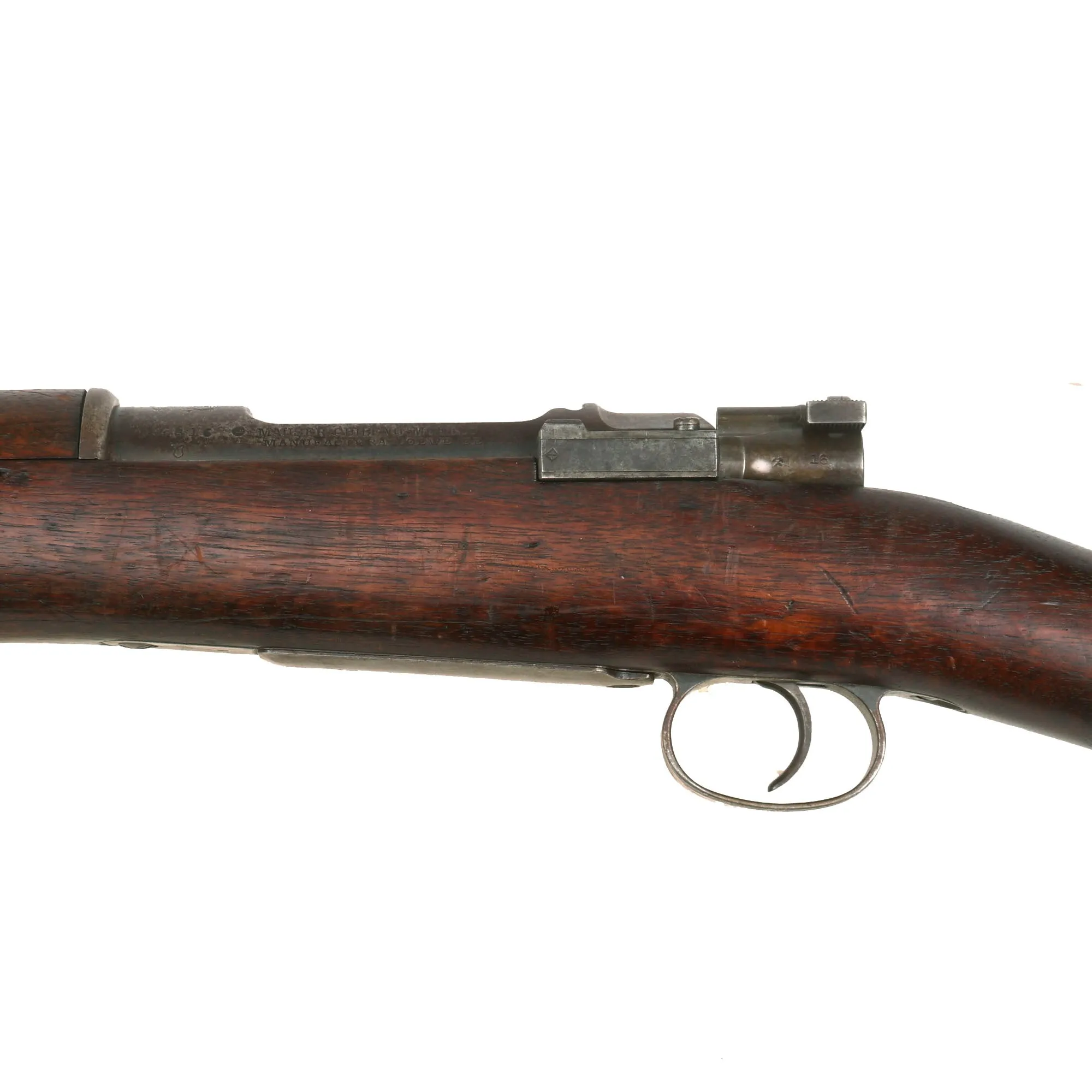 Original German Model 1895 Chilean Contract Mauser Rifle by Ludwig Loewe Berlin - Serial F 4816