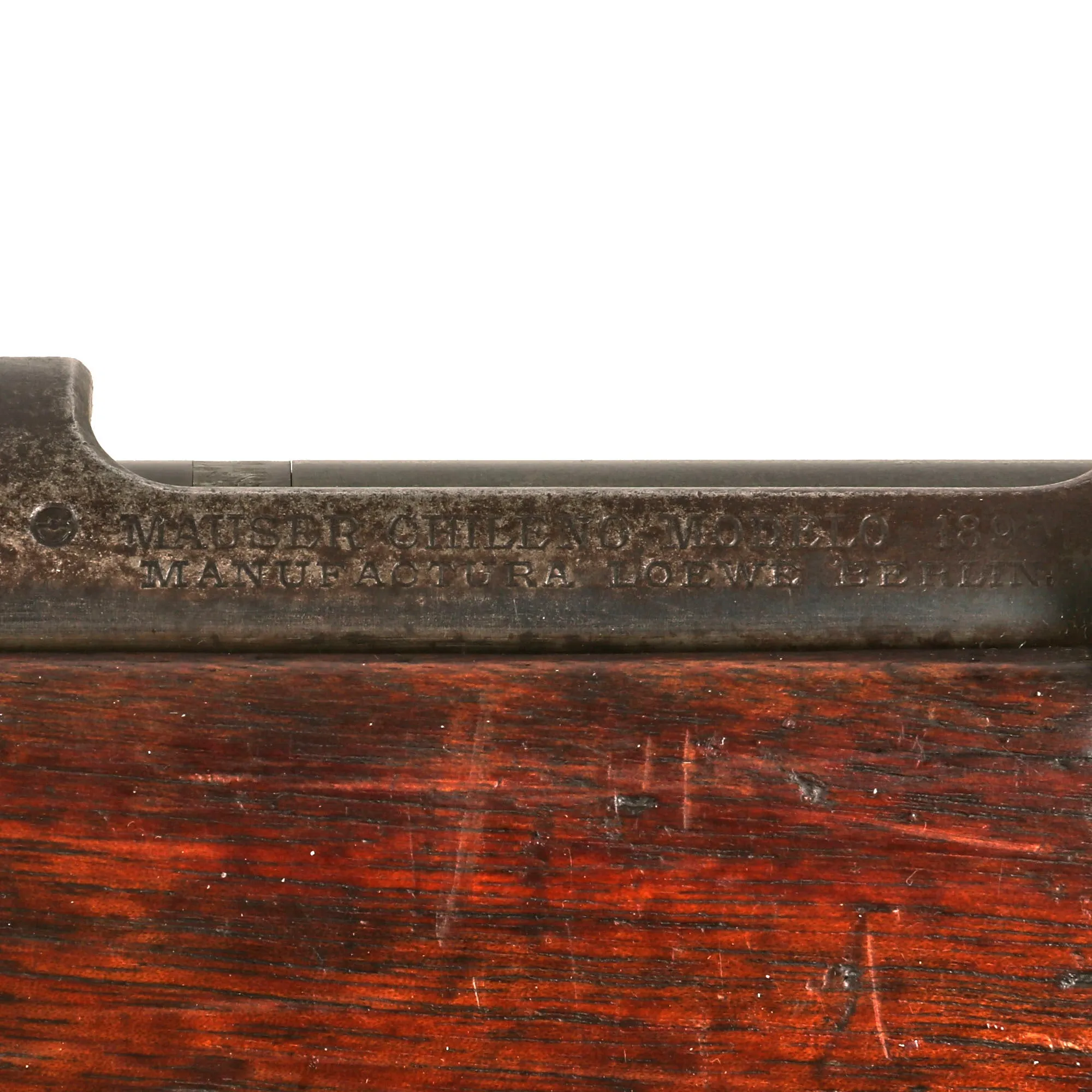 Original German Model 1895 Chilean Contract Mauser Rifle by Ludwig Loewe Berlin - Serial F 4816