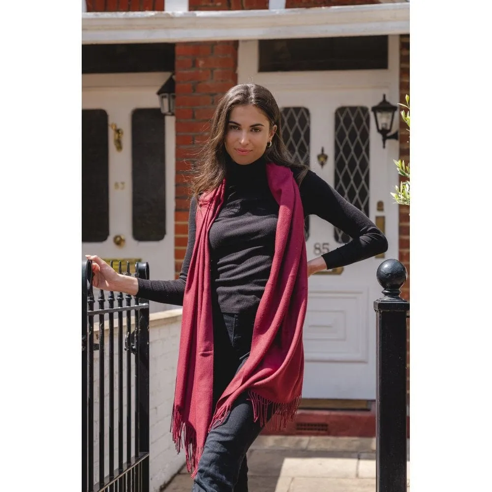 Park Lane Luxury Scarf Pashmina Plum