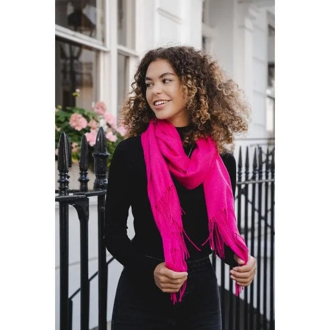 Park Lane Luxury Super Soft Scarf in Fuchsia