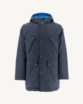 Parka réversible à capuche Grand Froid Marine/Bleu denim Hamilton