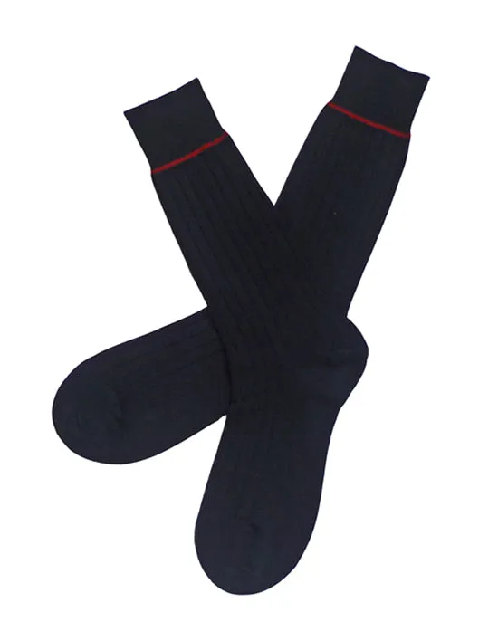 Pencil Rib Ankle Socks