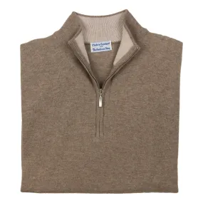 Plenderleith Cashmere Quarter-Zip Sweater