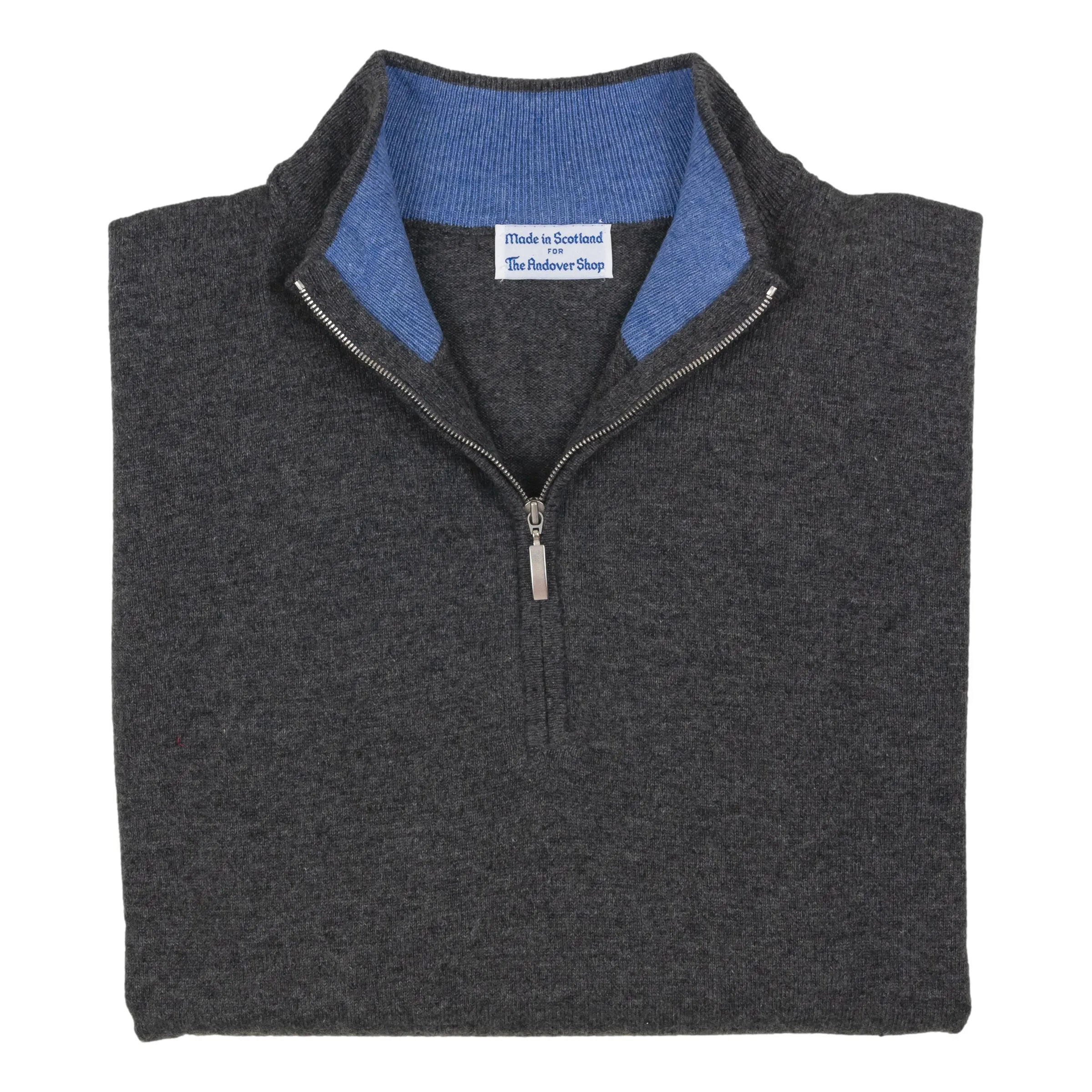 Plenderleith Cashmere Quarter-Zip Sweater