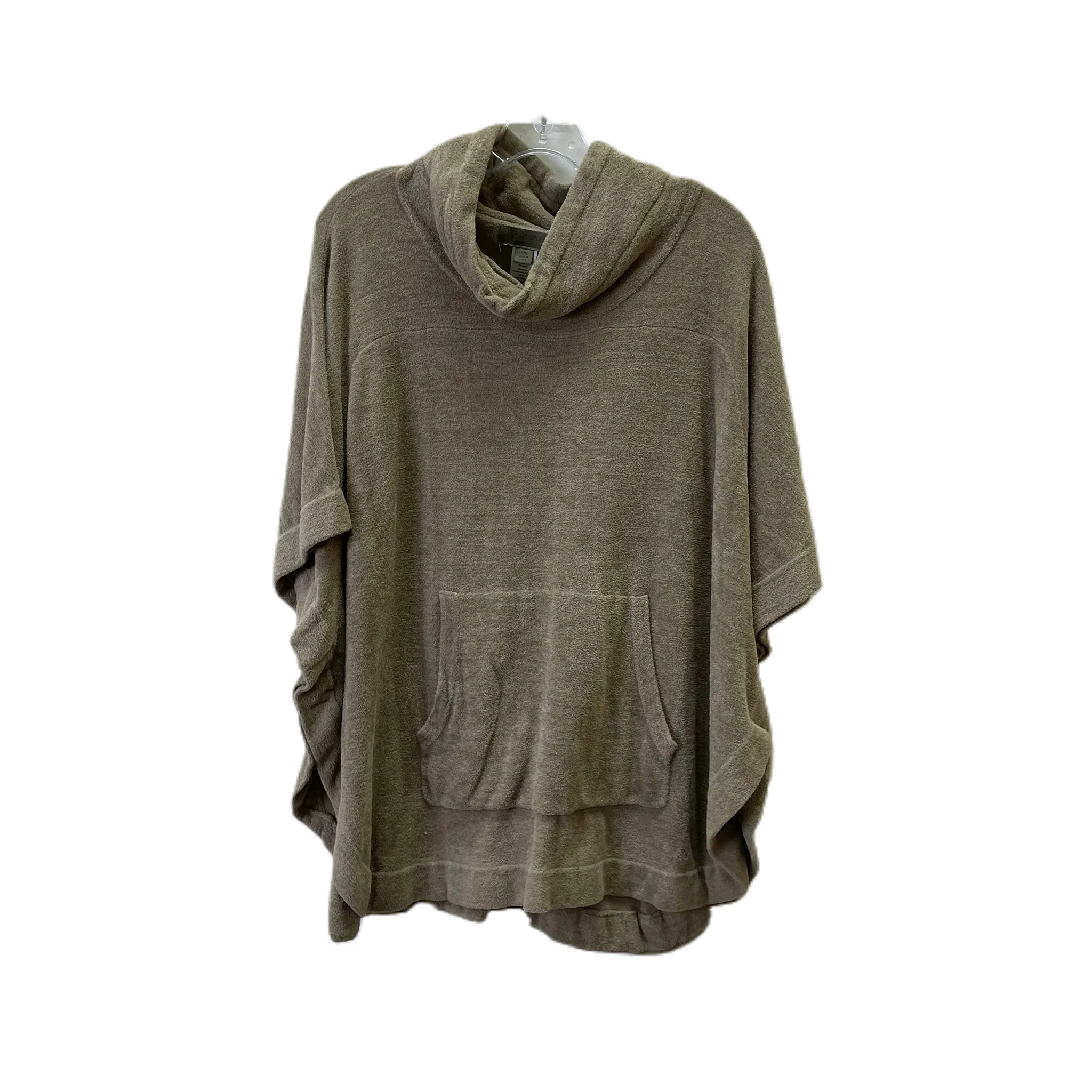 Poncho By Barefoot Dreams In Taupe, Size: S