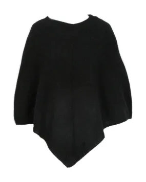 Poncho Possum Merino Classic Black