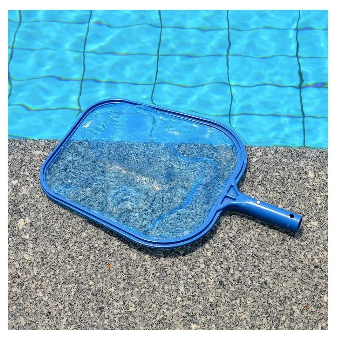 Pool Skimmer, Kemilove Leaf Skimmer Net Leaf Rake Pool Skimmer - Fine Mesh Net - for Cleaning the Surface of Swimming Pools, Hot Tubs, Spas and Fountains (A#)