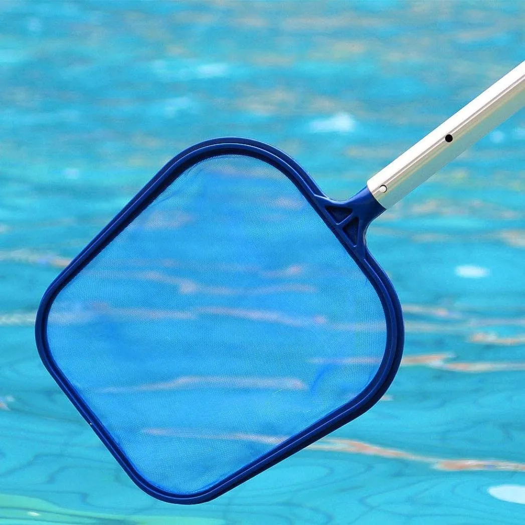 Pool Skimmer, Kemilove Leaf Skimmer Net Leaf Rake Pool Skimmer - Fine Mesh Net - for Cleaning the Surface of Swimming Pools, Hot Tubs, Spas and Fountains (A#)