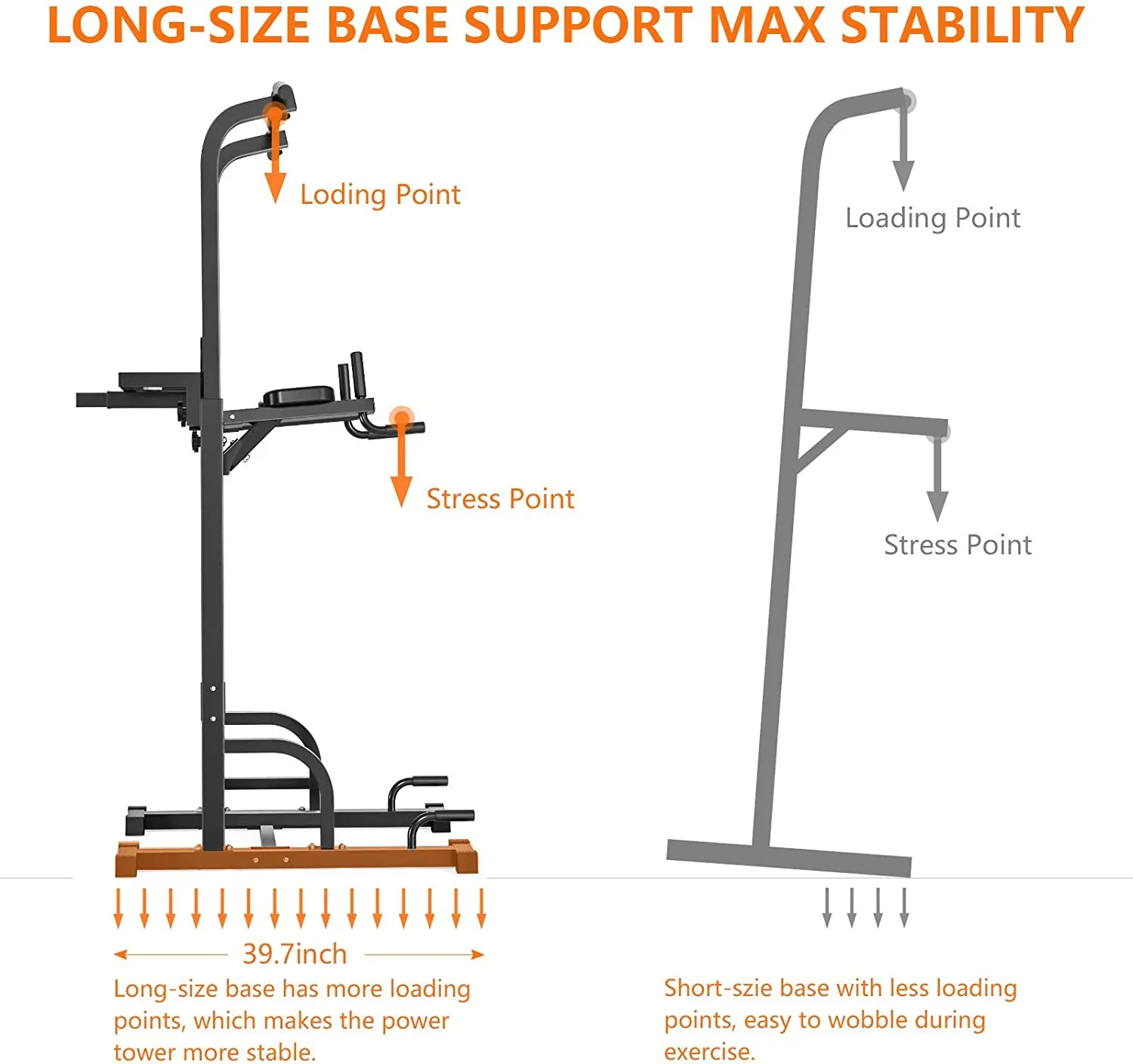 Pull Up Bar for Home Gym Strength Training Workout Equipment, 400 Lbs.