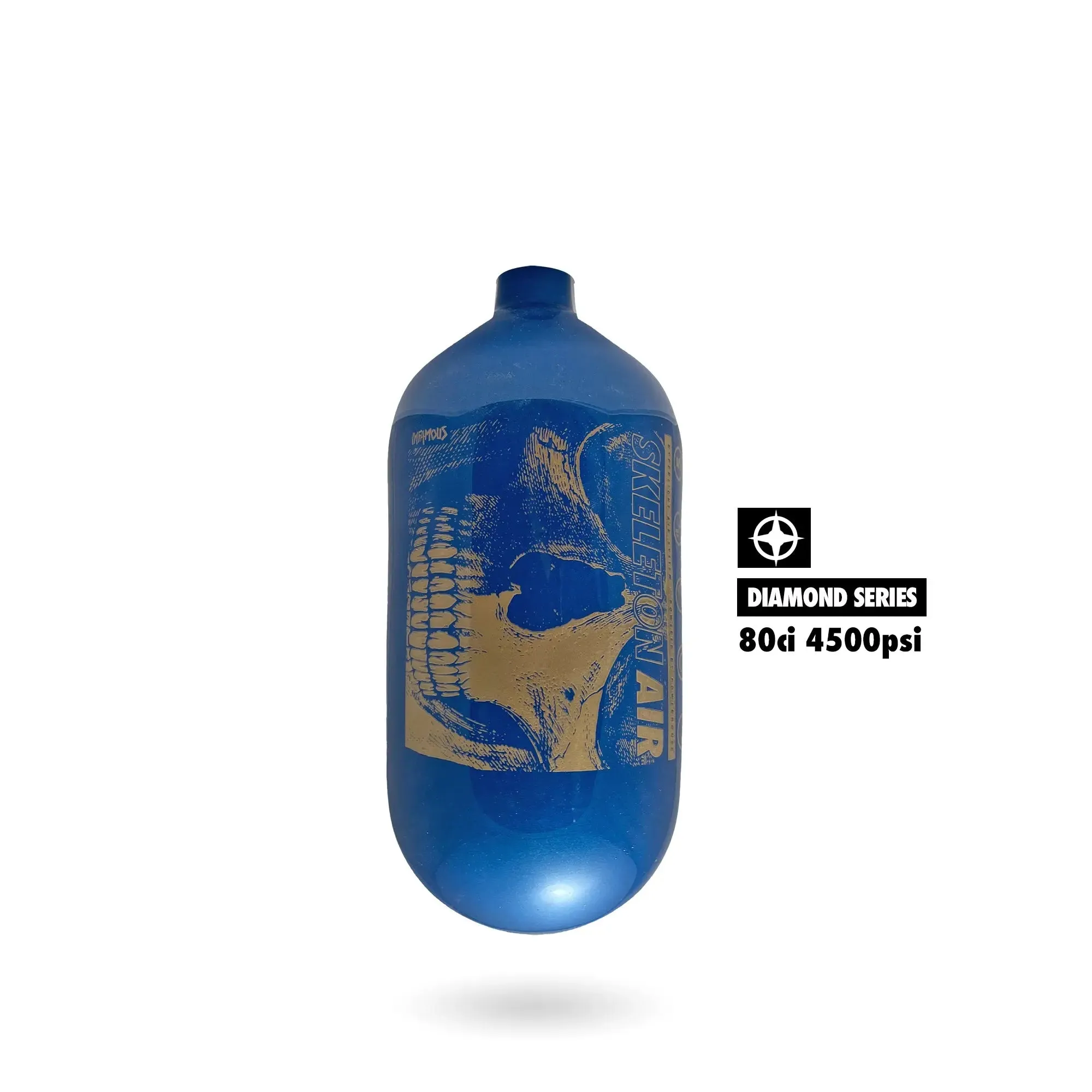 "DIAMOND SERIES" SAVAGE SKULL AIR TANK 80ci  (Bottle Only)