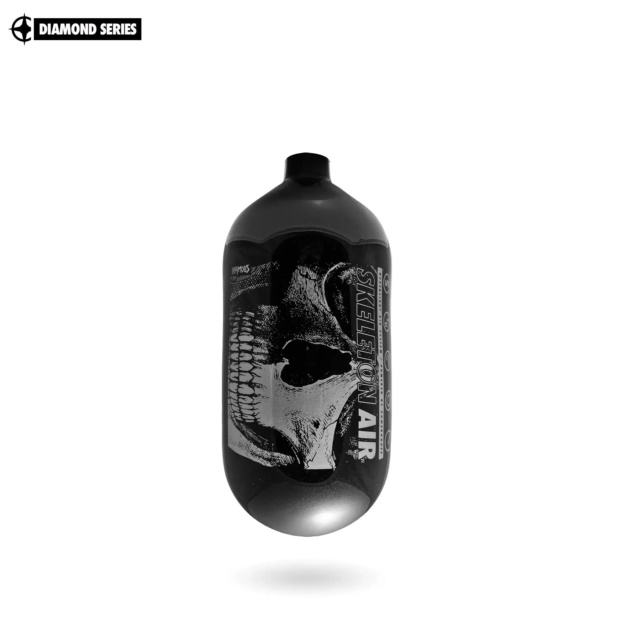 "DIAMOND SERIES" SAVAGE SKULL AIR TANK 80ci  (Bottle Only)