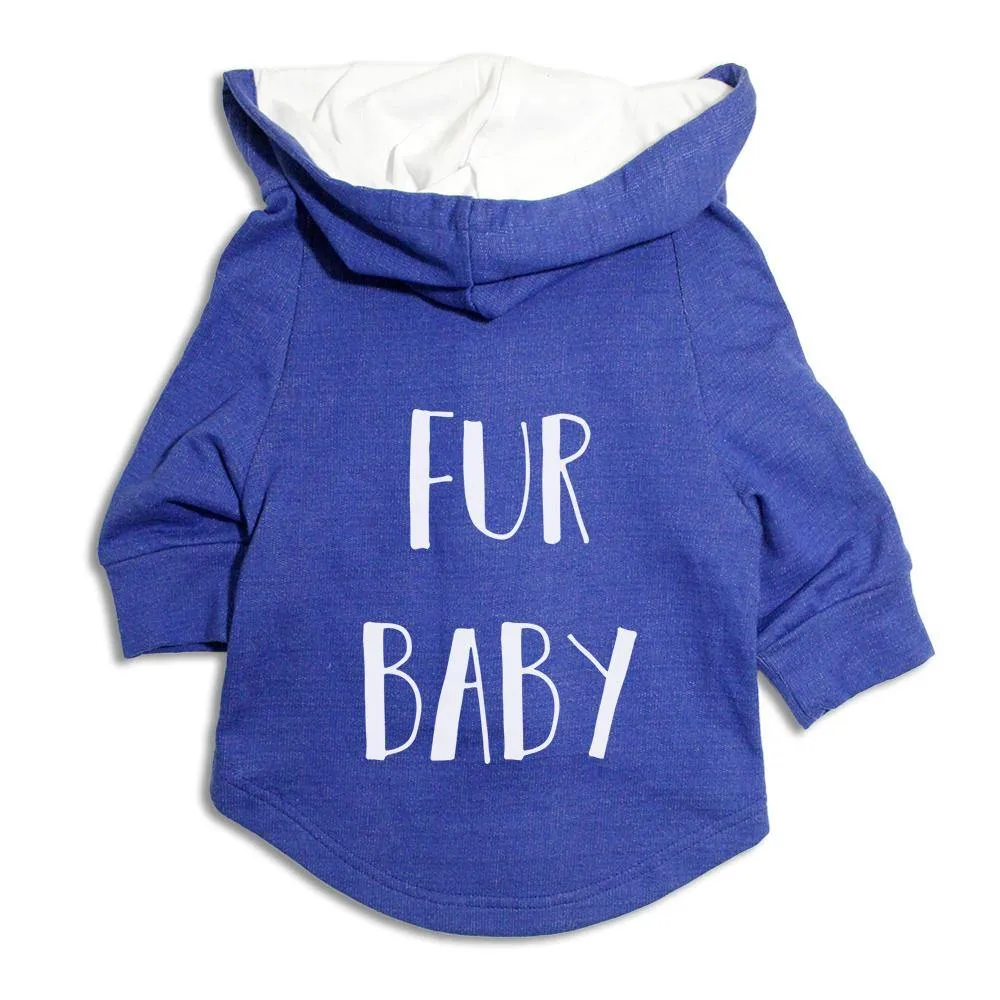 "Fur Baby" Dog Hoodie Jacket