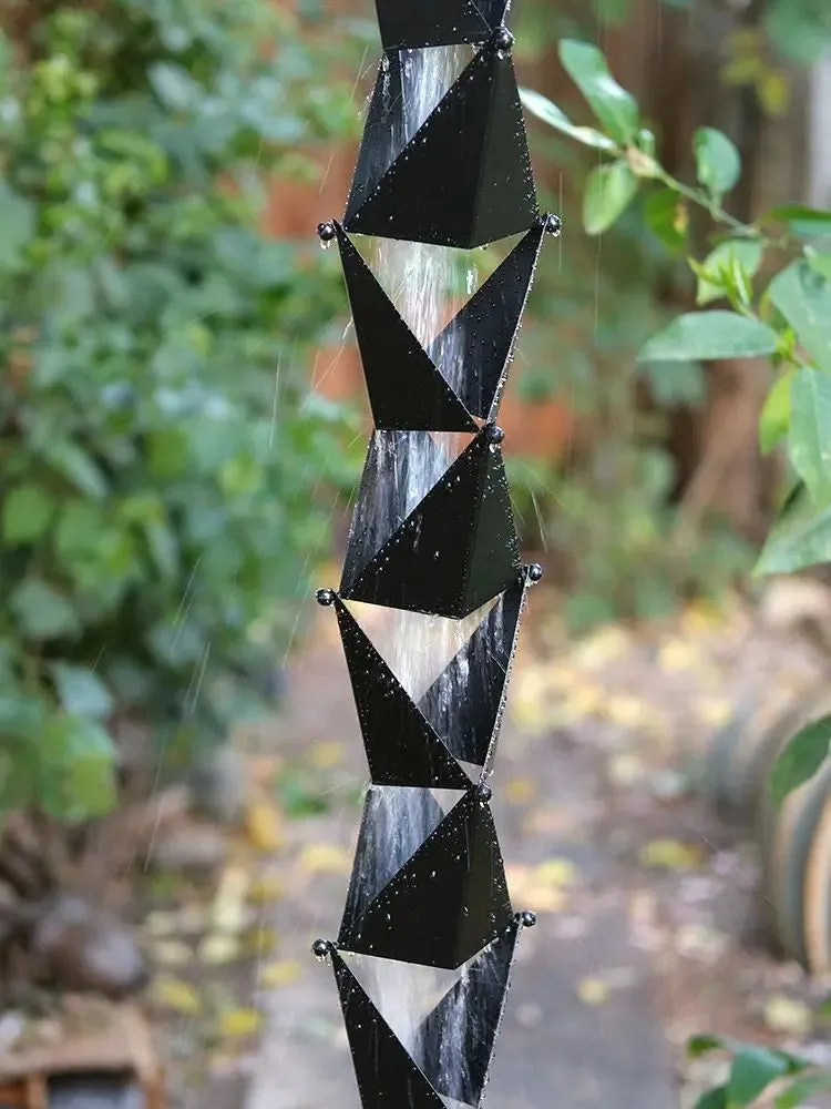 Rain Chain Origami™ -Black