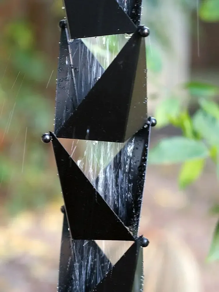 Rain Chain Origami™ -Black