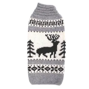 Reindeer Shawl Dog Sweater