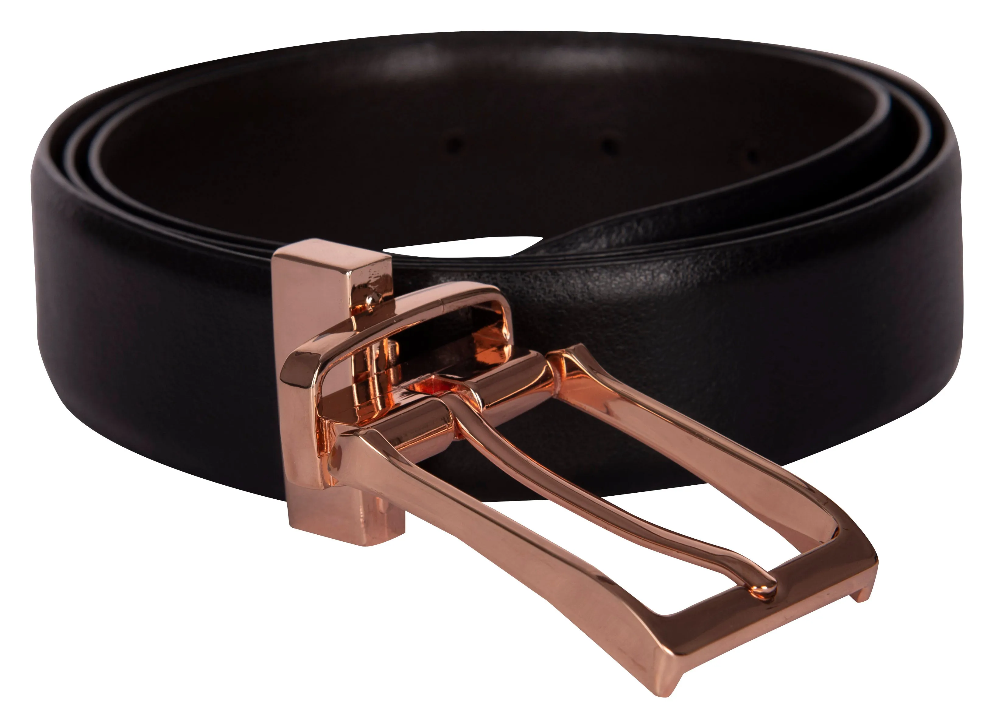 RL LC Reversible Formal Leather Belt