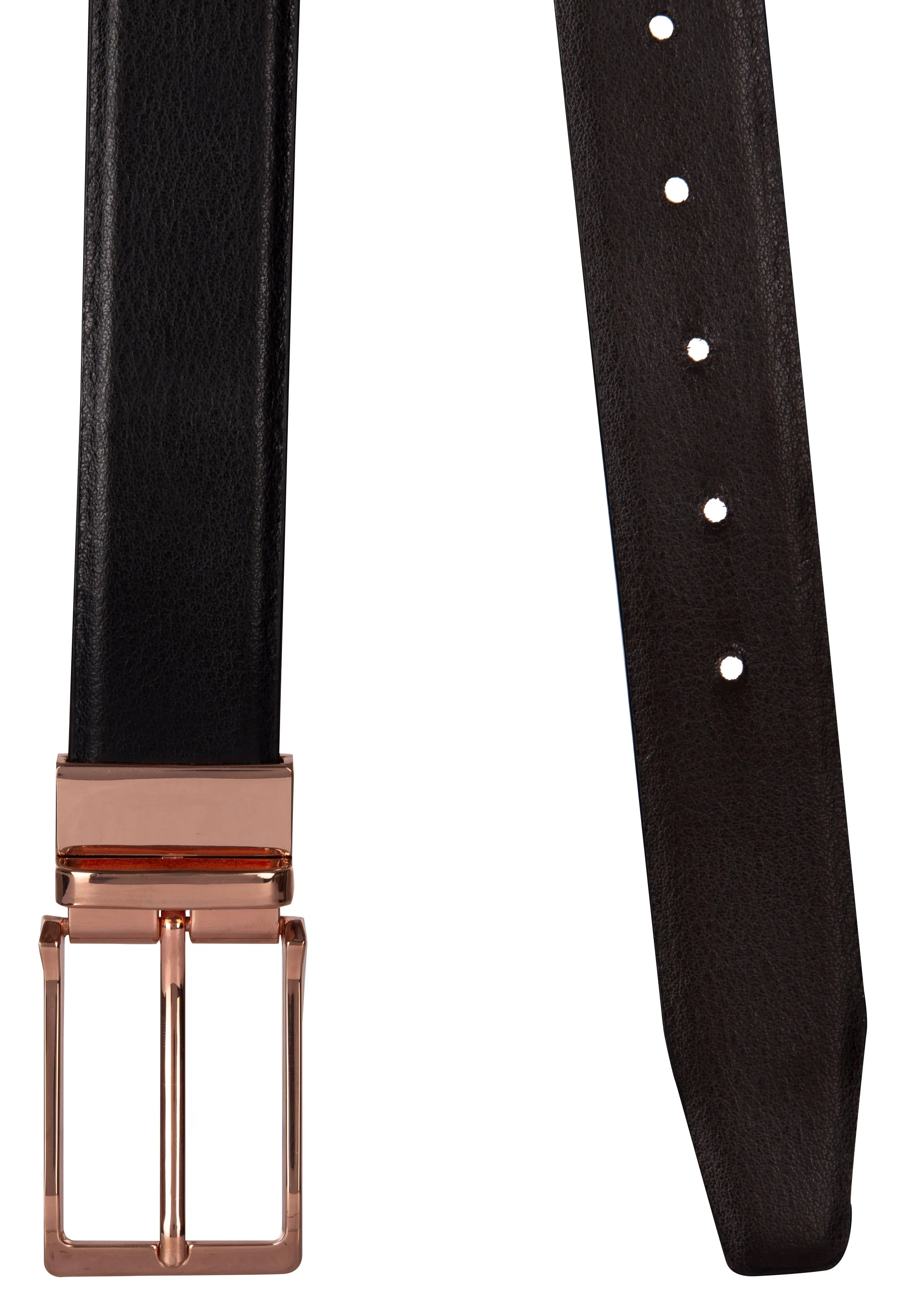 RL LC Reversible Formal Leather Belt