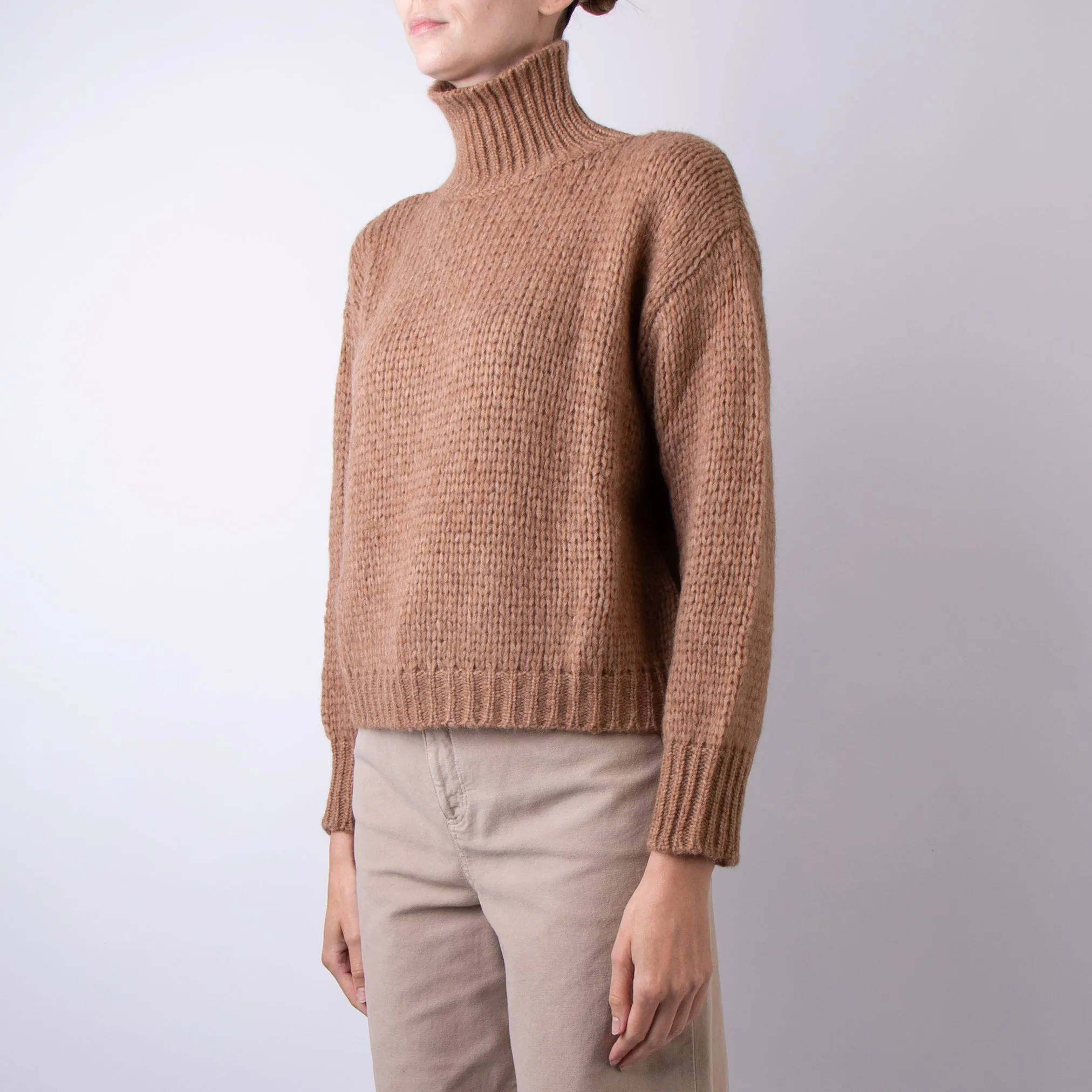 ROBERTO COLLINA SWEATER A47003 05 BEIGE