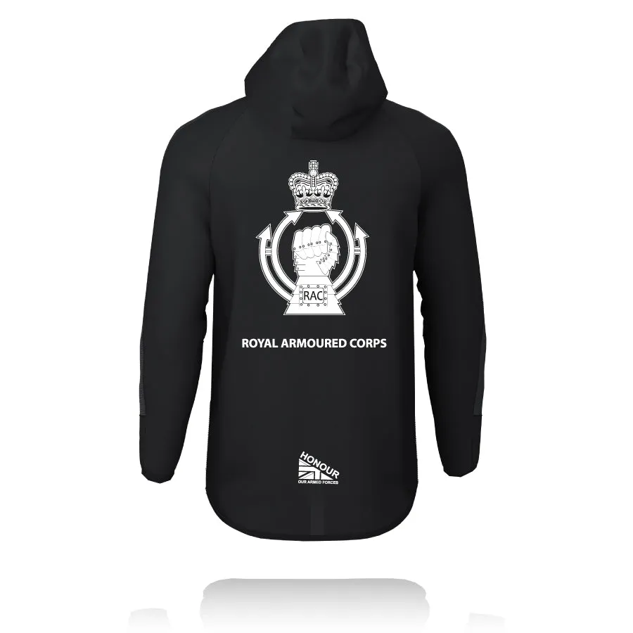 Royal Armoured Corps - Honour Our Armed Forces - Hooded Waterproof Jacket