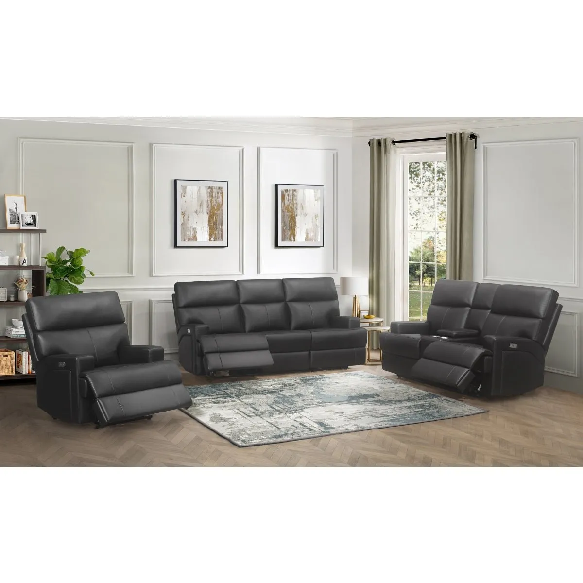 Sethos Power Reclining Living Set