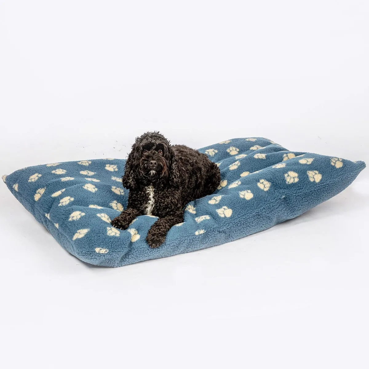 Sherpa Fleece Deep Duvet Dog Bed