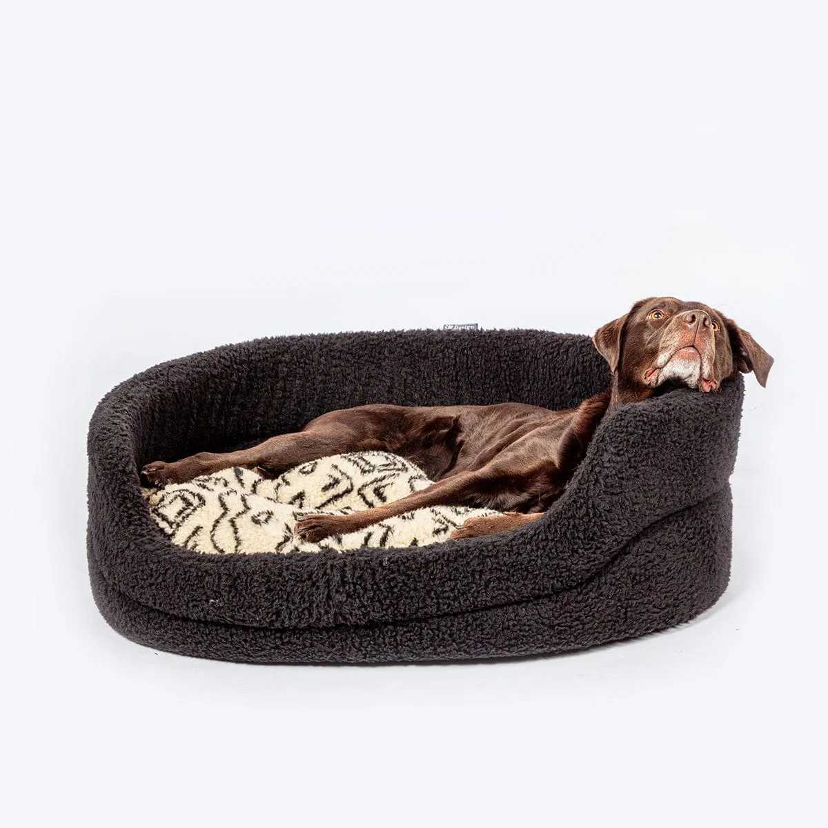 Sherpa Fleece Slumber Dog Bed