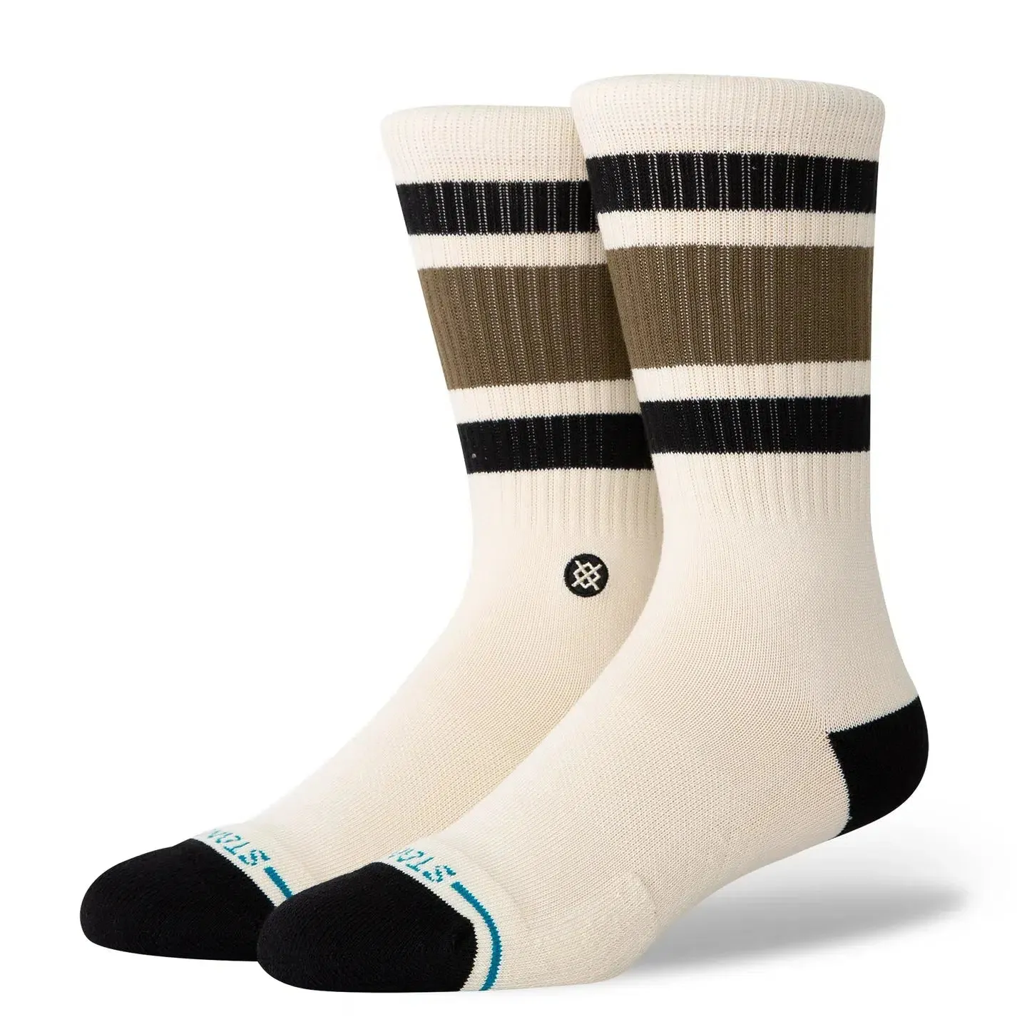 Stance Boyd Crew Sock Olive