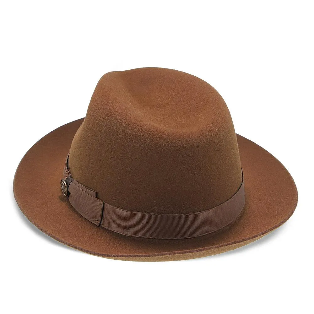 Stetson Keane Fur Felt Fedora Hat