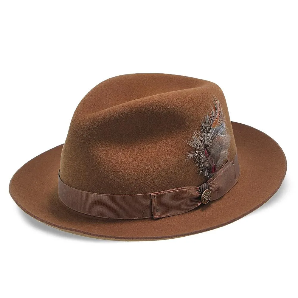 Stetson Keane Fur Felt Fedora Hat