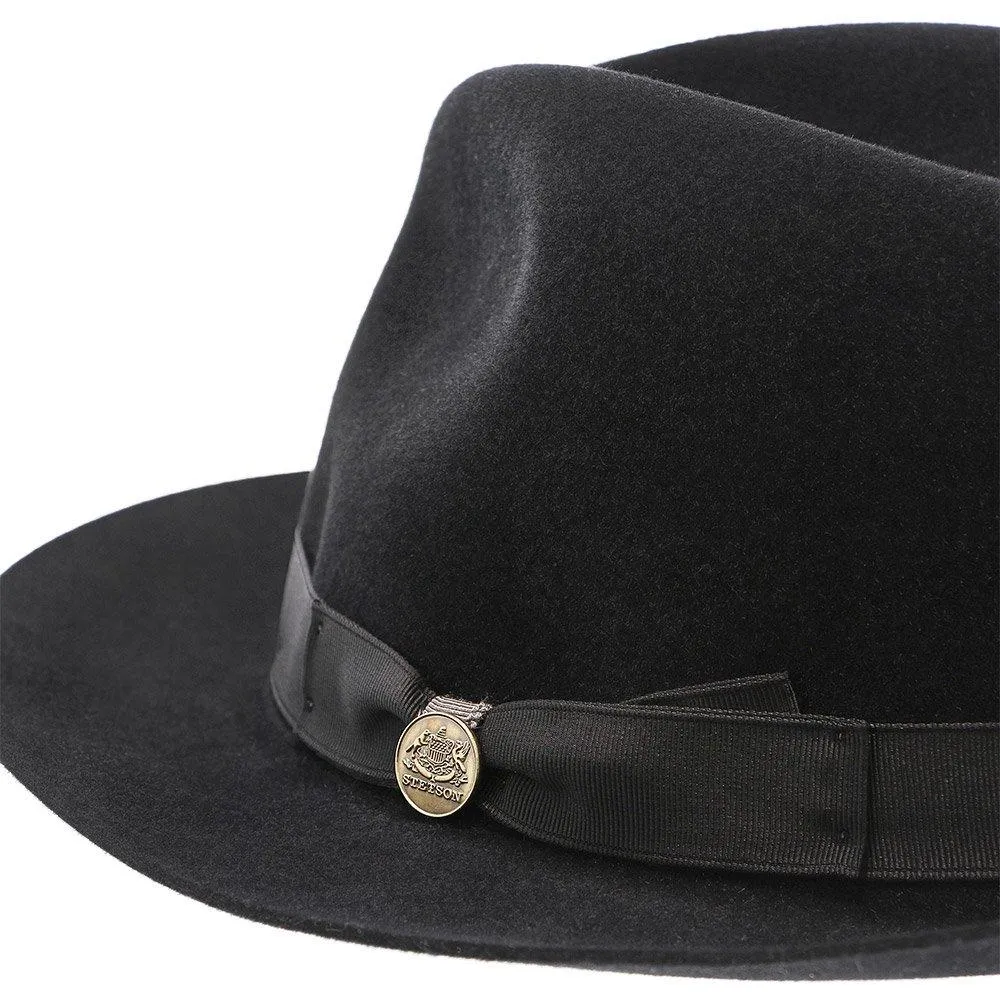 Stetson Keane Fur Felt Fedora Hat