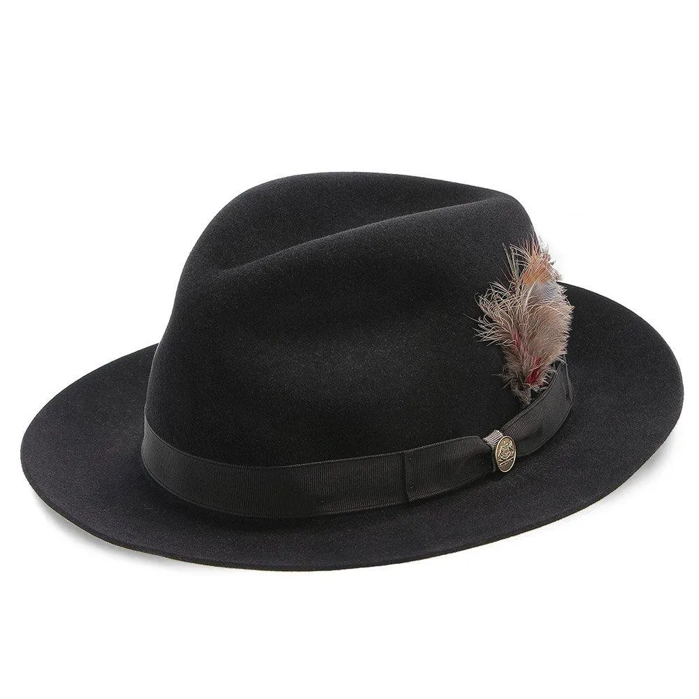 Stetson Keane Fur Felt Fedora Hat