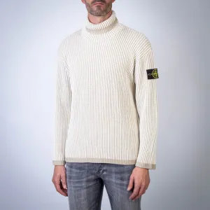 STONE ISLAND SWEATER 8115551C1 V0099 IVORY