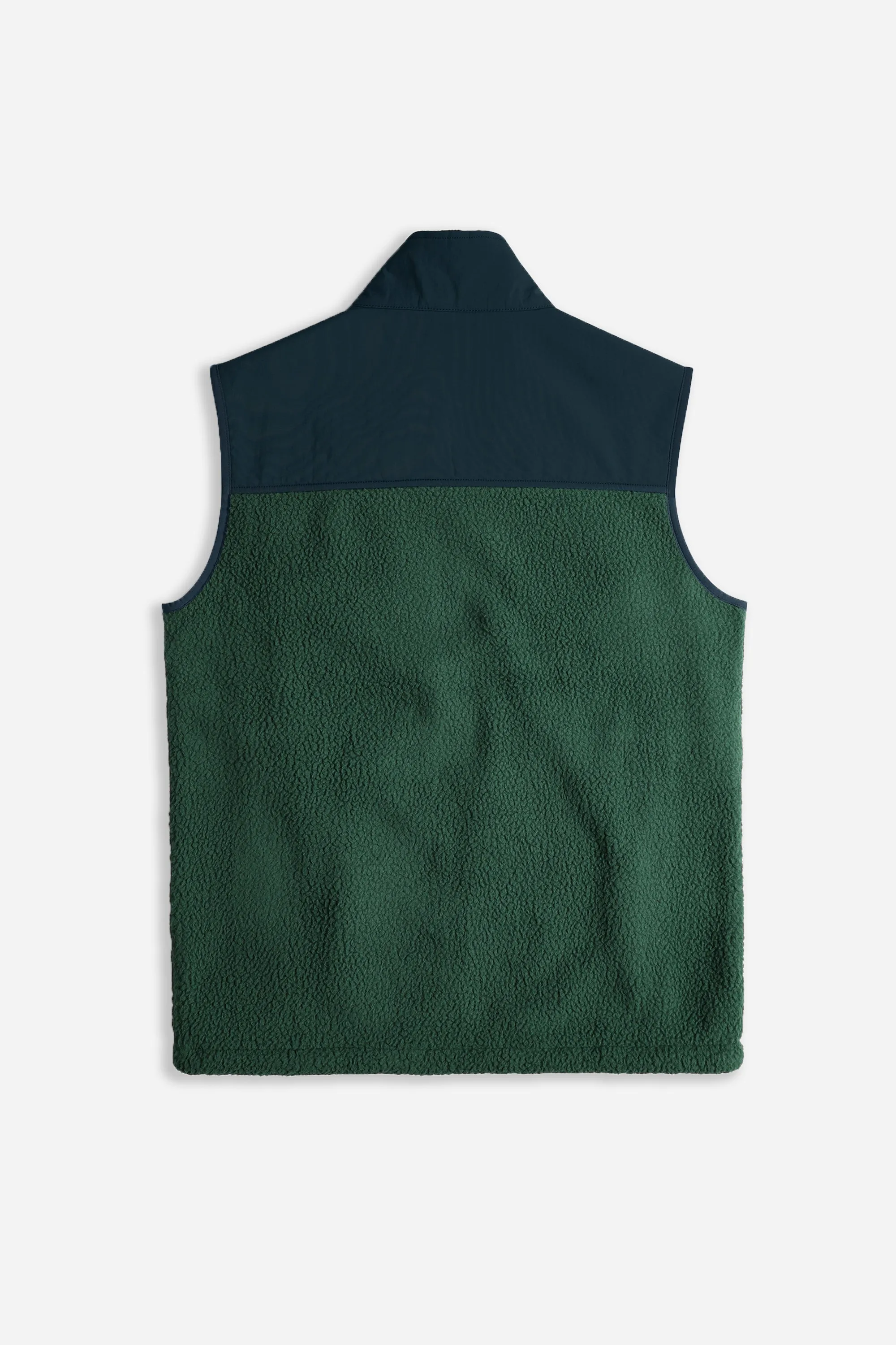 Subalpine Fleece Vest Mens Forest/Pond Blue