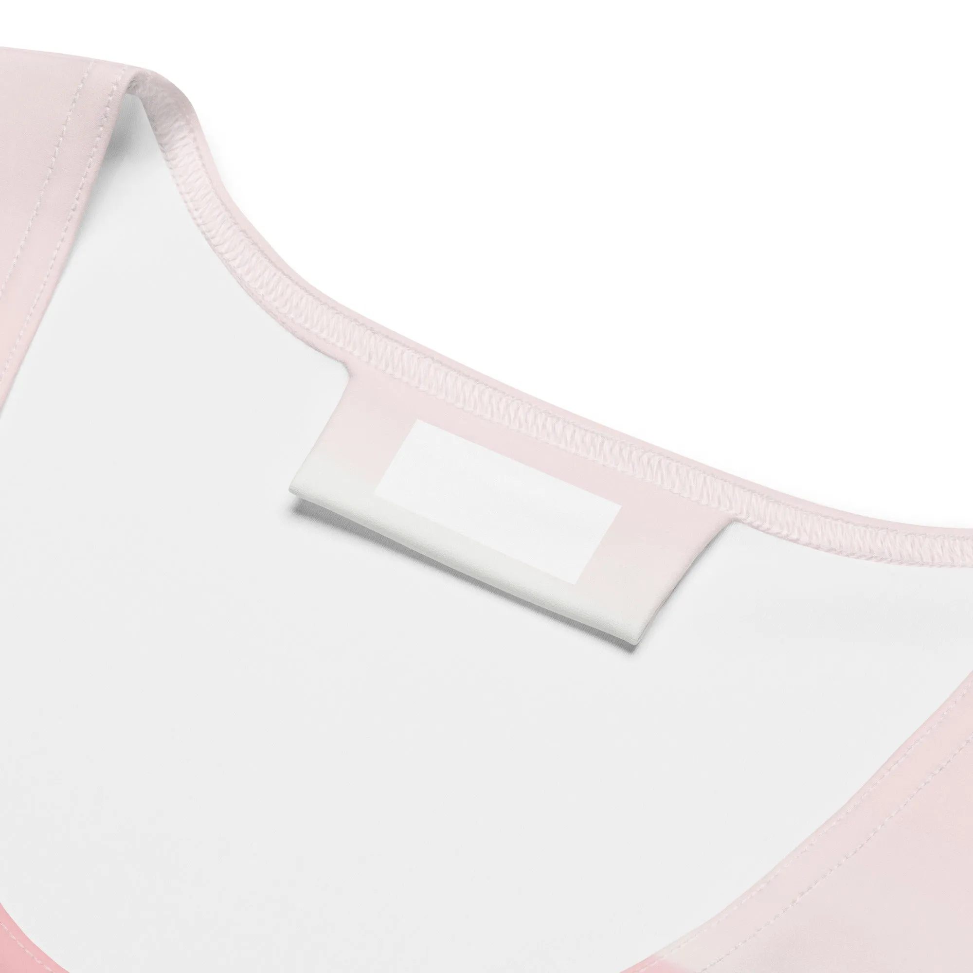 Sublimation Cut & Sew Tank Top Pink & Blue