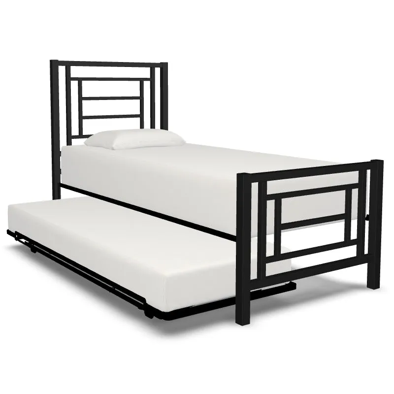 Sunset Iron Trundle Bed by Wesley Allen