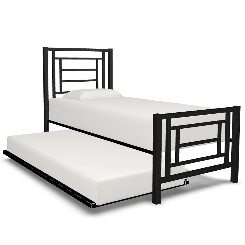 Sunset Iron Trundle Bed by Wesley Allen