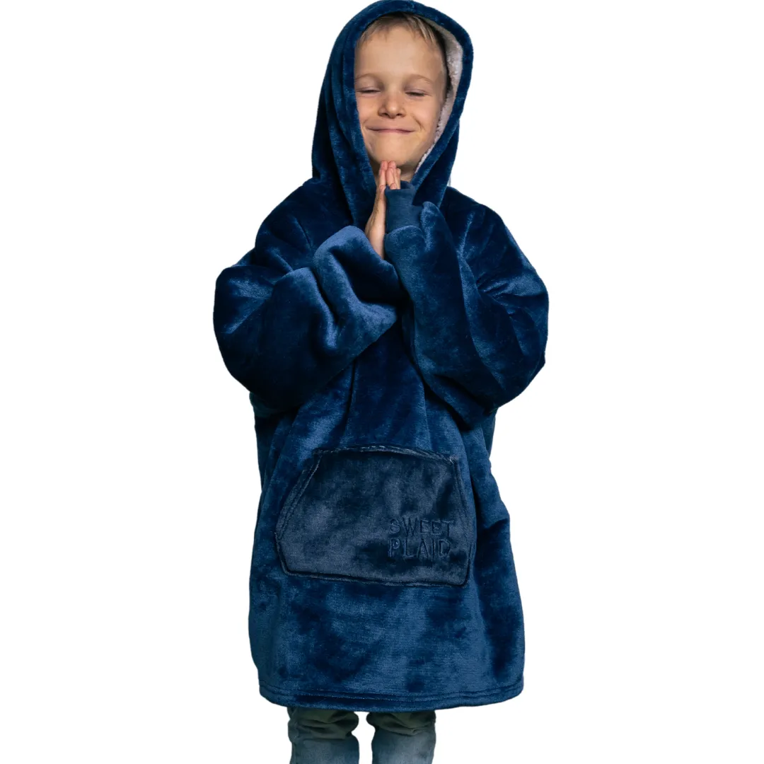 SweetPlaid™ Kids - Bleu - SweatPlaid Enfant