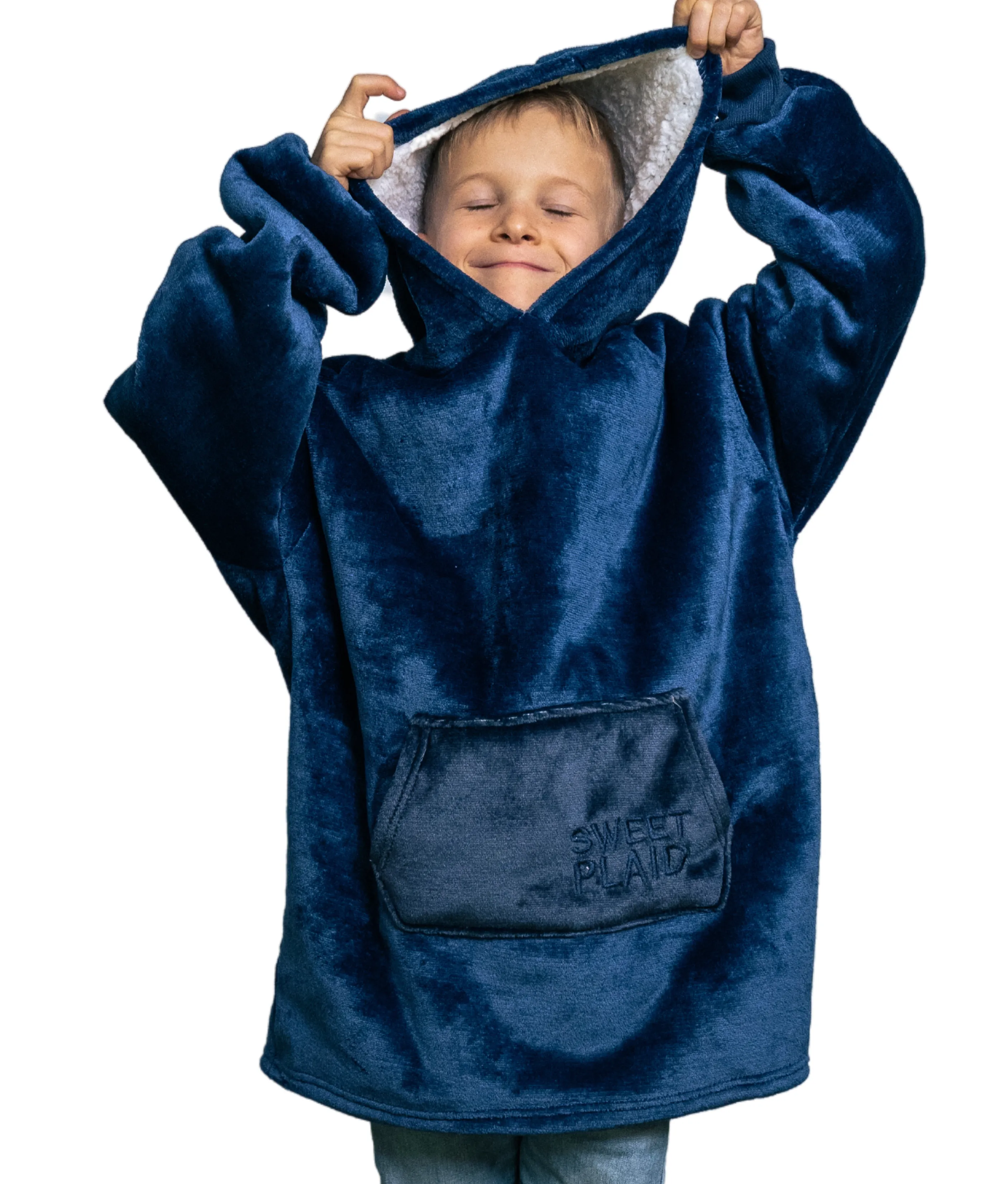 SweetPlaid™ Kids - Bleu - SweatPlaid Enfant